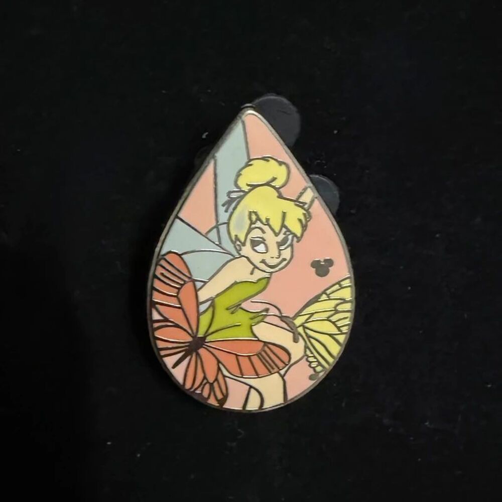 Disney Tinker Bell Butterfly Hidden Mickey Pin 2007